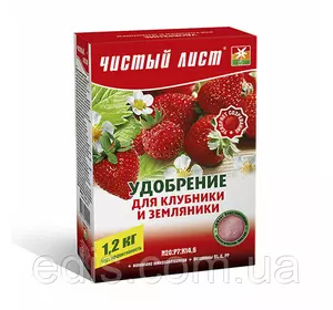 Добриво мінеральне для полуниці і суниці 1.2 кг Чистий аркуш, Kvitofor