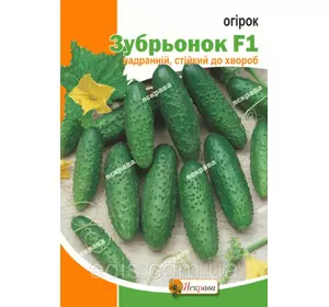 Огірок Зубрьонок F1 5 г, насіння Яскрава