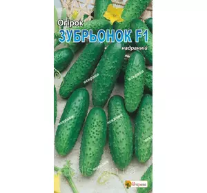 Огірок Зубрьонок F1 0,5 г, насіння Яскрава