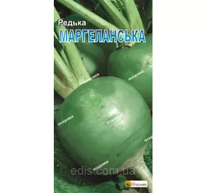 Редька Маргеланская (зелена) 3 г, насіння Яскрава Редька Маргеланская (зелена) 3 г, насіння Яскрава