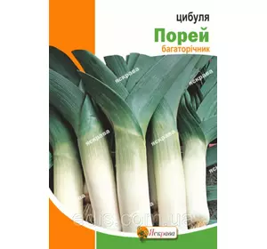 Цибуля Порей 8 г, насіння Яскрава Цибуля Порей 8 г, насіння Яскрава