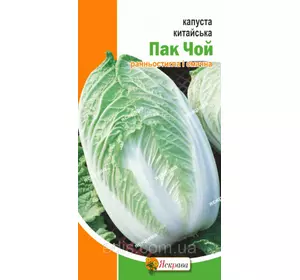 Капуста китайська Пак Чой 0,5 г, насіння Яскрава Капуста китайська Пак Чой 0,5 г, насіння Яскрава