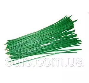Дротові підв'язки для рослин 25 см., 100 шт/уп. Дротові підв'язки для рослин 25 см., 100 шт/уп.