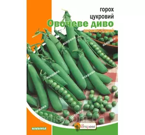 Горох овочевий Овочеве диво 30 г, насіння Яскрава Горох овочевий Овочеве диво 30 г, насіння Яскрава