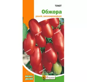 Томат Обжора 0,1 г, насіння Яскрава Томат Обжора 0,1 г, насіння Яскрава