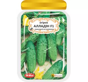 Огірок Алладін F1 (20-30 шт.) дражоване насіння Яскрава Огірок Алладін F1 (20-30 шт.) дражоване насіння Яскрава