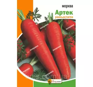 Морква Артек 20 г, насіння Яскрава Морква Артек 20 г, насіння Яскрава
