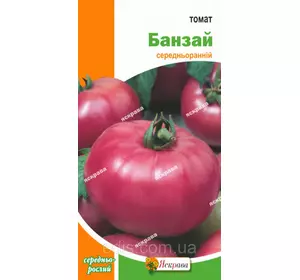 Томат Банзай 0,1 г, насіння Яскрава Томат Банзай 0,1 г, насіння Яскрава