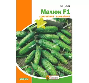 Огірок Малюк 5 г, насіння Яскрава Огірок Малюк 5 г, насіння Яскрава