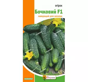 Огірок Бочковий F1 0,5 г, насіння Яскрава Огірок Бочковий F1 0,5 г, насіння Яскрава