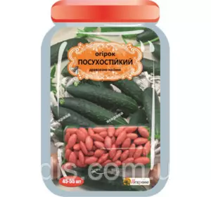Огірок Посухостійкий (45-55 шт.) дражоване насіння Яскрава Огірок Посухостійкий (45-55 шт.) дражоване насіння Яскрава