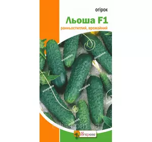 Огірок Льоша F1 0,5 г, насіння Яскрава Огірок Льоша F1 0,5 г, насіння Яскрава