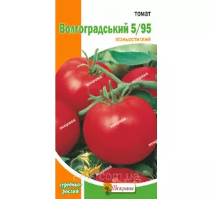 Томат Волгоградський 5/95 0,2 г, насіння Яскрава Томат Волгоградський 5/95 0,2 г, насіння Яскрава