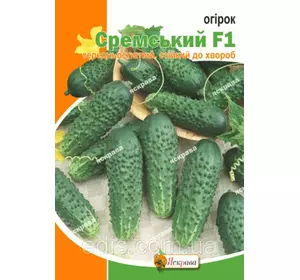 Огірок Сремський F1 5 г, насіння Яскрава Огірок Сремський F1 5 г, насіння Яскрава