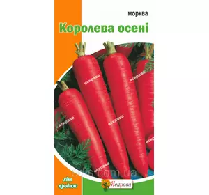 Морква Королева Осені 3 г, насіння Яскрава Морква Королева Осені 3 г, насіння Яскрава