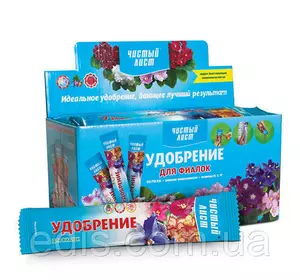 Добриво мінеральне для фіалок 100 г Чистий лист, Kvitofor Добриво мінеральне для фіалок 100 г Чистий лист, Kvitofor