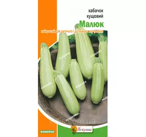 Кабачок Малюк 3 г, насіння Яскрава Кабачок Малюк 3 г, насіння Яскрава
