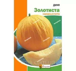 Диня Золотиста 20 г, насіння Яскрава Диня Золотиста 20 г, насіння Яскрава