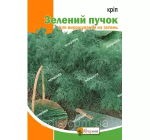 Кріп кущовий Зелений пучок 20 г, насіння Яскрава Кріп кущовий Зелений пучок 20 г, насіння Яскрава