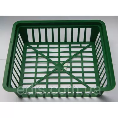 Кошик для посадки цибулин прямокутний 28х25 см