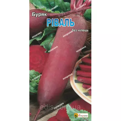 Буряк столовий Ріваль 3 г, насіння Яскрава