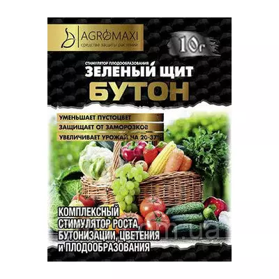 Стимулятор цвітіння Бутон 10 г ТМ Зелений щит, Agromaxi