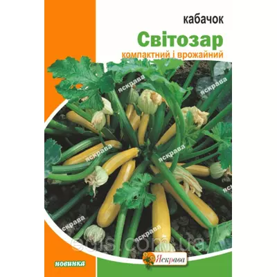 Кабачок Світозар 20 г, насіння Яскрава