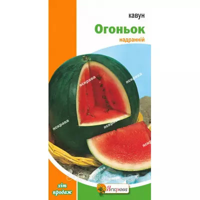 Кавун Огоньок 3 г, насіння Яскрава