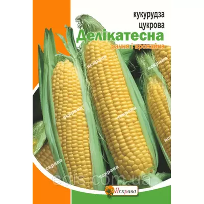 Кукурудза Делікатесна 20 г, насіння Яскрава