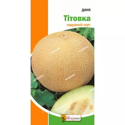 Диня Тітовка 2 г, насіння Яскрава