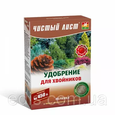 Добриво для хвойників мінеральне осіннє 300 г Чистий аркуш, Kvitofor