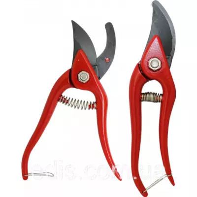 Секатор садовий упорний з пружинним приводом, діаметр різу 180 мм