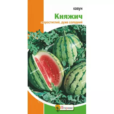 Кавун Княжич 2 г, насіння Яскрава