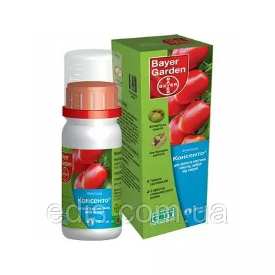 Консенто 100 мл, фунгіцид від фітофтороза, ТМ Bayer Garden