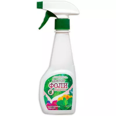 Листкове підживлення з інсекто-акарицидним ефектом Доктор Фолі від шкідників 300 мл